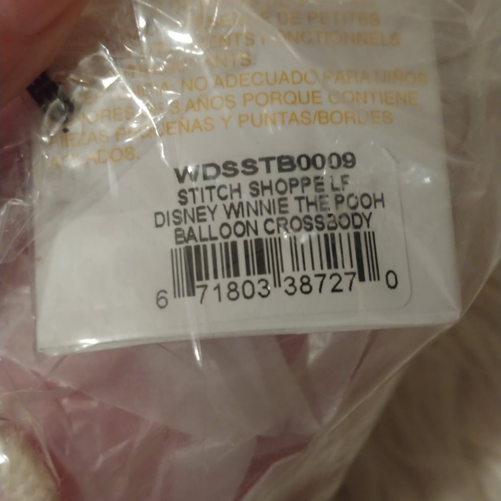 🎈FIRM! NWT DISNEY LOUNGEFLY STITCH SHOPPE WINNIE THE POOH BALLOON CROSSBODY - Picture 7 of 13